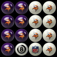 NFL Pool Balls