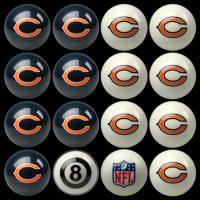 NFL Pool Balls