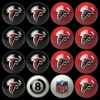 NFL Pool Balls