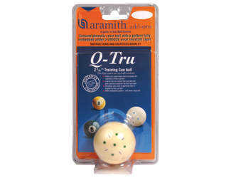 Aramith Q-Tru Training Ball                                  Pool Cue