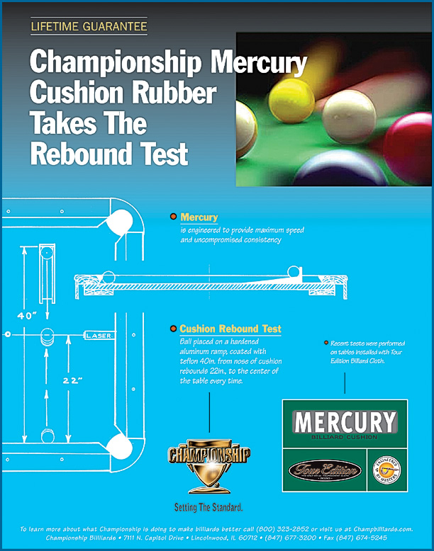 Mercury Cushion Rubber