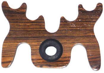 Exotic Bocote Bridge Head