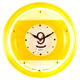 Large 9 Ball Neon Clock