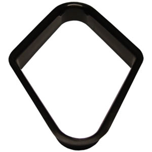 Economy Black Plastic 9-Ball Rack