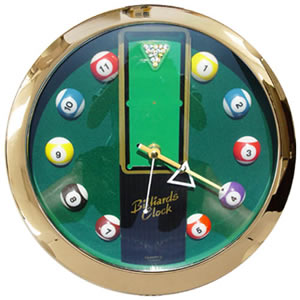 Pool Table Clock