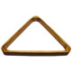 Deluxe Wood Pool Ball Triangle, Oak