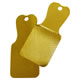 Pool Cue Tip Tapper, Gold
