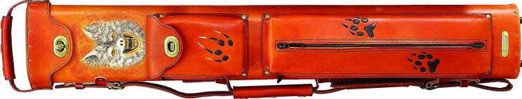 Instroke Hand Painted Hand Tooled Leather Case