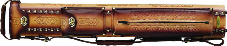 WIN Hand Tooled Leather Case
