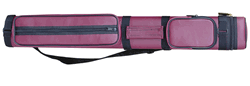 Sterling Burgundy Hard Pool Cue Case for 2 Cues