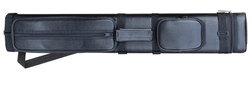 Sterling Black Hard Pool Cue Case for 2 Butts, 4 Shafts