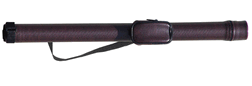 Sterling Round Brown Pool Cue Case for 1 Cue
