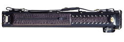 Sterling Black and Brown Pro Pool Cue Case for 1 Cue