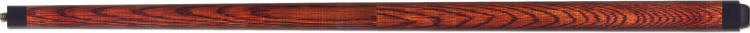 Ray Schuler Custom Pool Cue made from highly figured, brown stained oak.  The joint is the Schuler joint with a black phenolic sleeve over wood to wood.  This cue comes with a Professional shaft described below with a Triangle tip and free shipping in the US*.&nbsp;&nbsp;&nbsp;This cue is signed Ray Schuler SLC. 