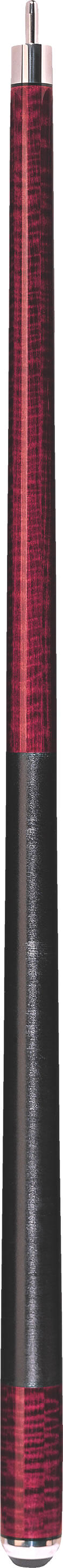 Predator 2 Pool Cue - Burgundy Stained Curly Maple with Linen Wrap