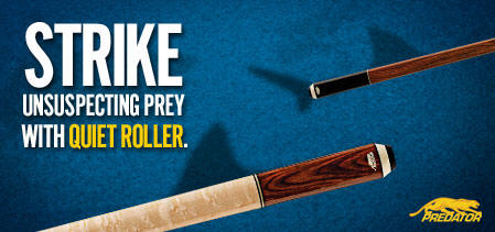 Hustle Even Harder with the Quiet Roller from Predator Cues