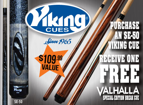 Viking Pool Cue Special