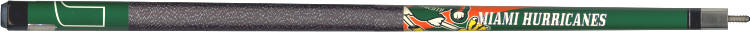 Miami Hurricanes Pool Cue