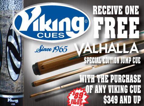 Viking Pool Cue Special