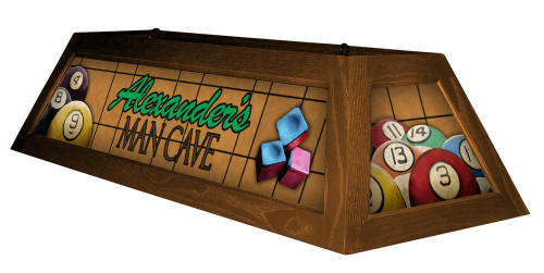 Personalized Billiard Light