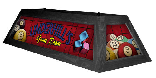 Personalized Custom Billiard Light