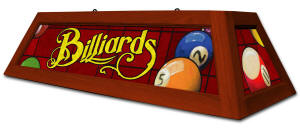 Classic Red Billiard Light