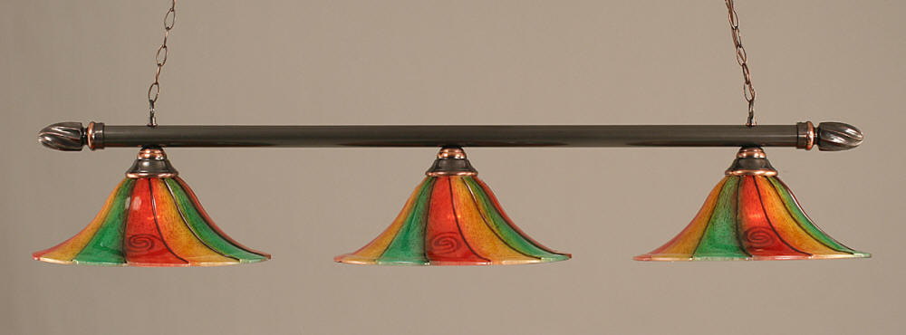 Mardi Gras Billiard Light