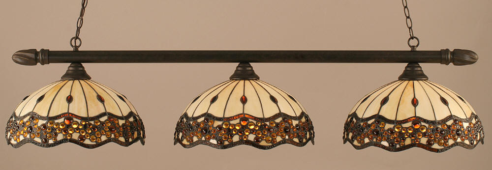 Toltec 383-dg-997 Pool Table Light
