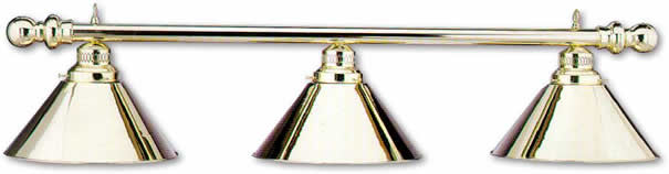 Brass Pool Table Bar Light