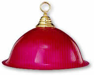 Purple Acrylic Pool Table Light Shade