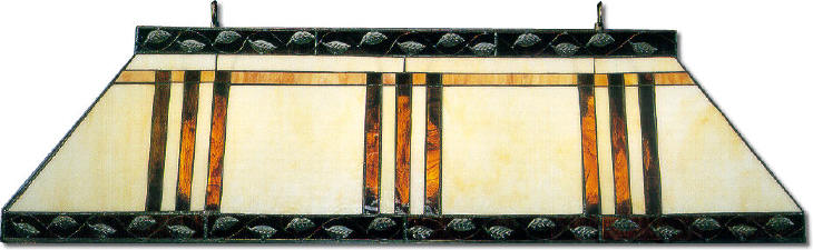 Tiffany Glass Pool Table Light