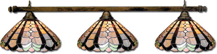 Billiard Light - Elegant Tiffany Glass