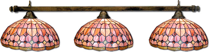 Rose Pedal Billiard Light