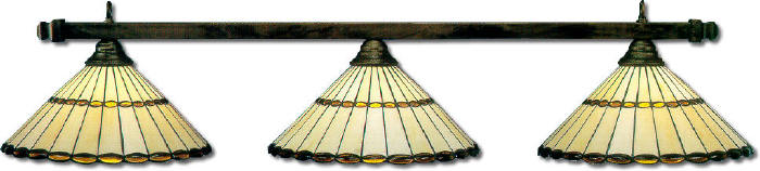 Billiard Light - Jewel Glass Bar Light