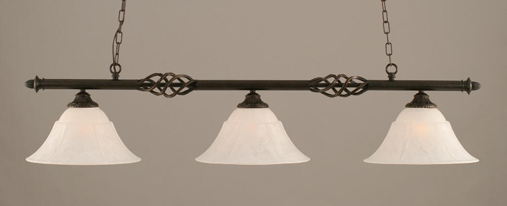 Toltec Tear Drop Pool Table Light