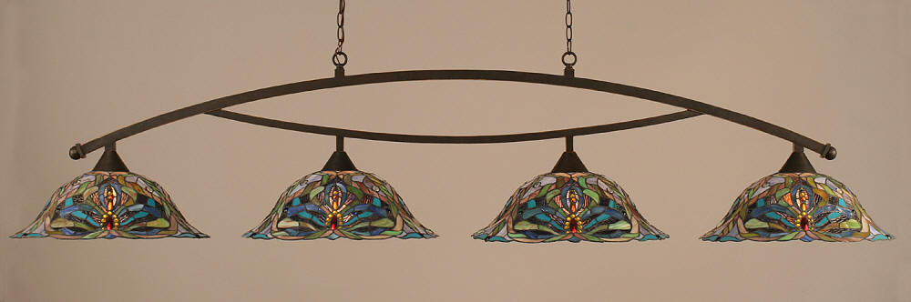 Toltec 874-dg-990 Pool Table Light
