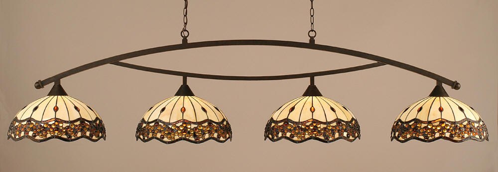 Toltec 874-dg-997 Pool Table Light