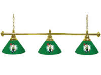 Boston Celtics NBA 3 Shade Billiard Lamp - 60 inch
