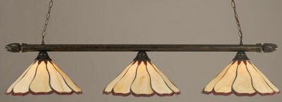 Toltec Flair Shades with Burgundy Trim