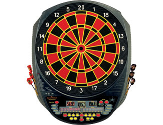 Electronic Dart Board - Arachnid - Interactive 3000          Pool Cue