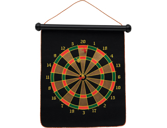 Double sided magnetic dart board                             Pool Cue