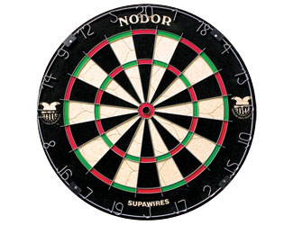 Dart Board - Noder - Supawires                               Pool Cue