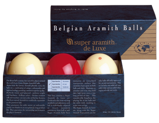 Super Aramith Carom Deluxe Ball Set                               Pool Cue