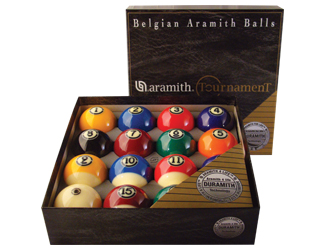 Aramith Tournament Ball Set Pool Cue