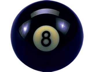 Action Crazy 8-Ball                                          Pool Cue