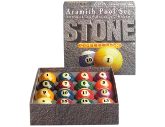 Aramith Stone Ball Set   Pool Cue