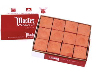 Master Chalk- (Box of 12)                                    Pool Cue