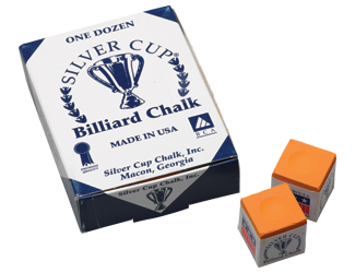 Silver Cup Chalk - (Box of 12)                               Pool Cue