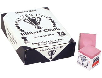 Silver Cup Chalk - (Box of 12)                               Pool Cue