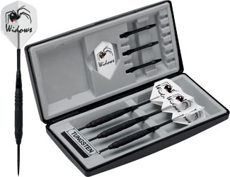 Black Widow Dart Set - Fixed Point Pool Cue